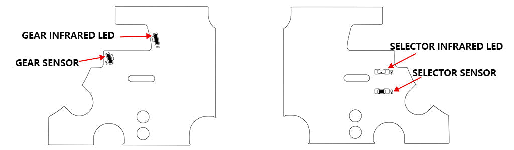 T238 Rhino Programmable ETU MOSFET Active Braking Overheat Protection For AIRSOFT KWA Gearbox 2.5/3.0
