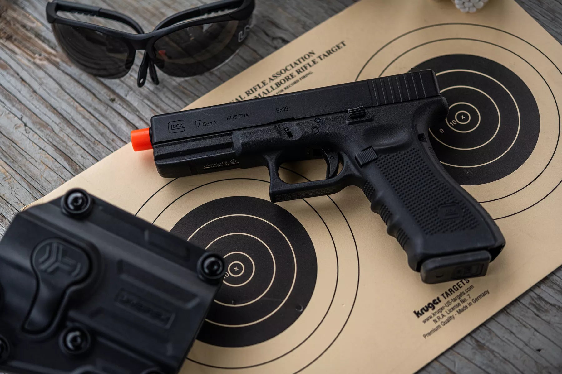 GLOCK G17 GEN 4 GBB 6MM AIRSOFT PISTOL : ELITE FORCE - UMAREX