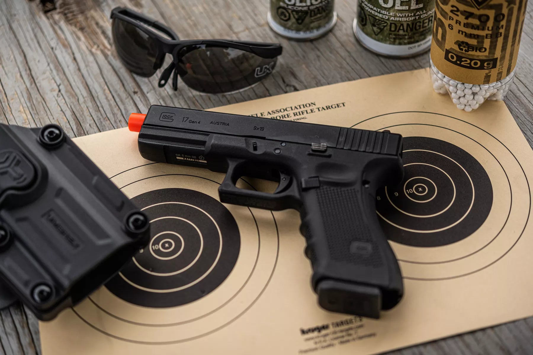 GLOCK G17 GEN 4 GBB 6MM AIRSOFT PISTOL : ELITE FORCE - UMAREX