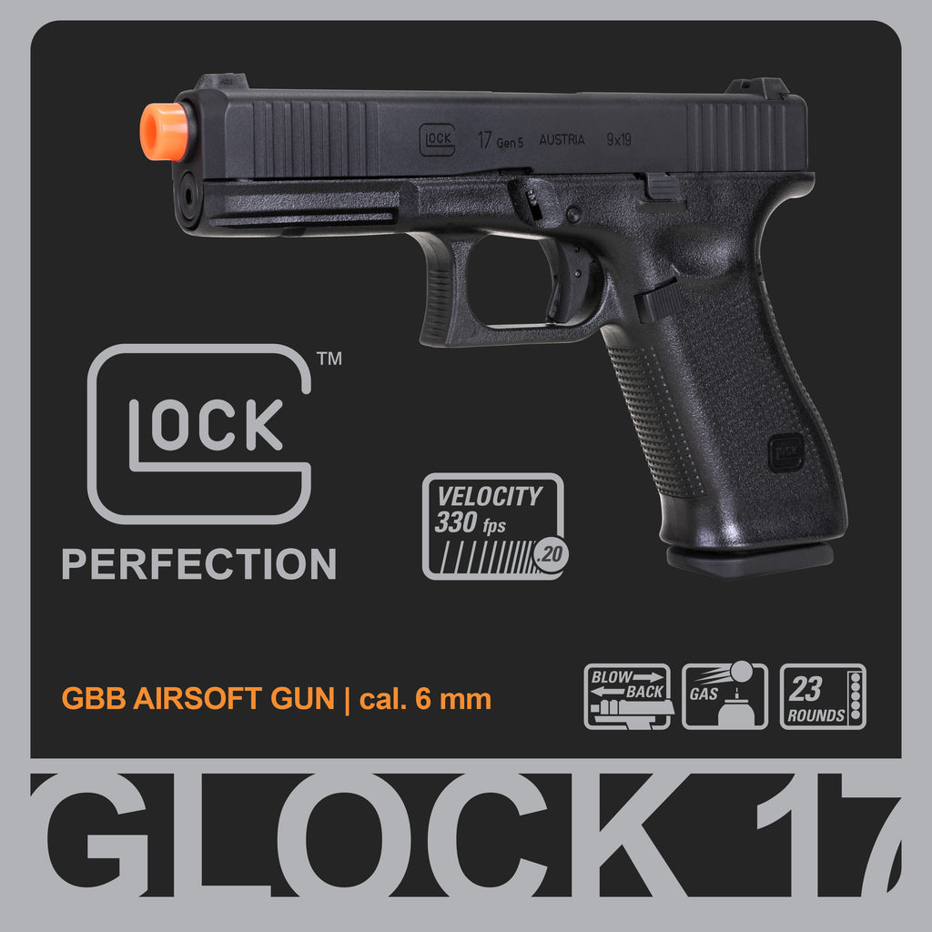 GLOCK G17 GEN 5 GBB - 6MM - BLACK | VFC Elite Force