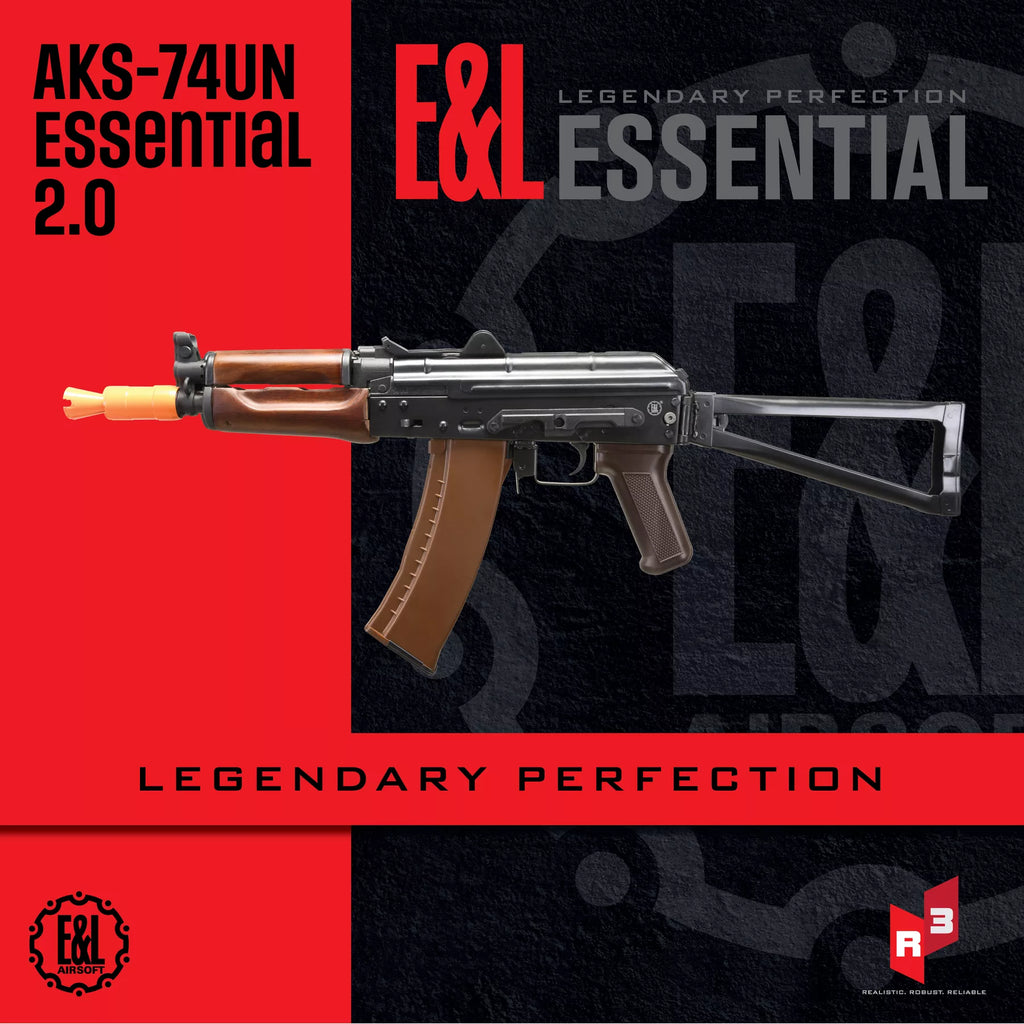 E&L AKS-74UN Essential 2.0 AEG AK Airsoft Rifle