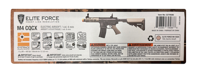 ELITE FORCE M4 CQCX EYETRACE AEG AIRSOFT RIFLE image 7