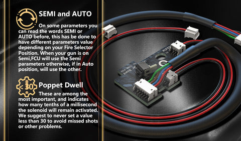 T238 FCU for Single Valve and Double Valves HPA Engine APP Bluetooth Version for Airsoft Gel Blaster