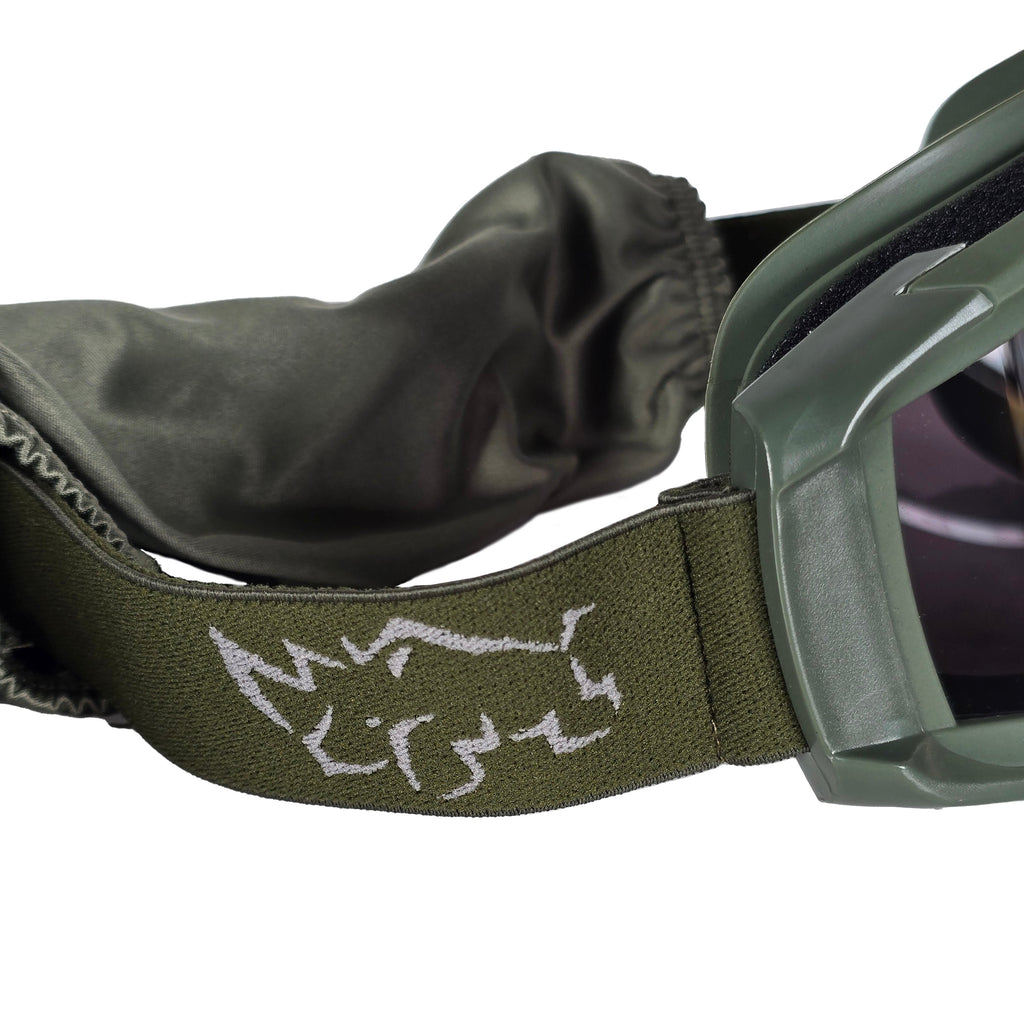 MUCITUP MUCTAC Pro Tactical Goggles ANSI Z87.1 Ballistic 3 Lens Kit