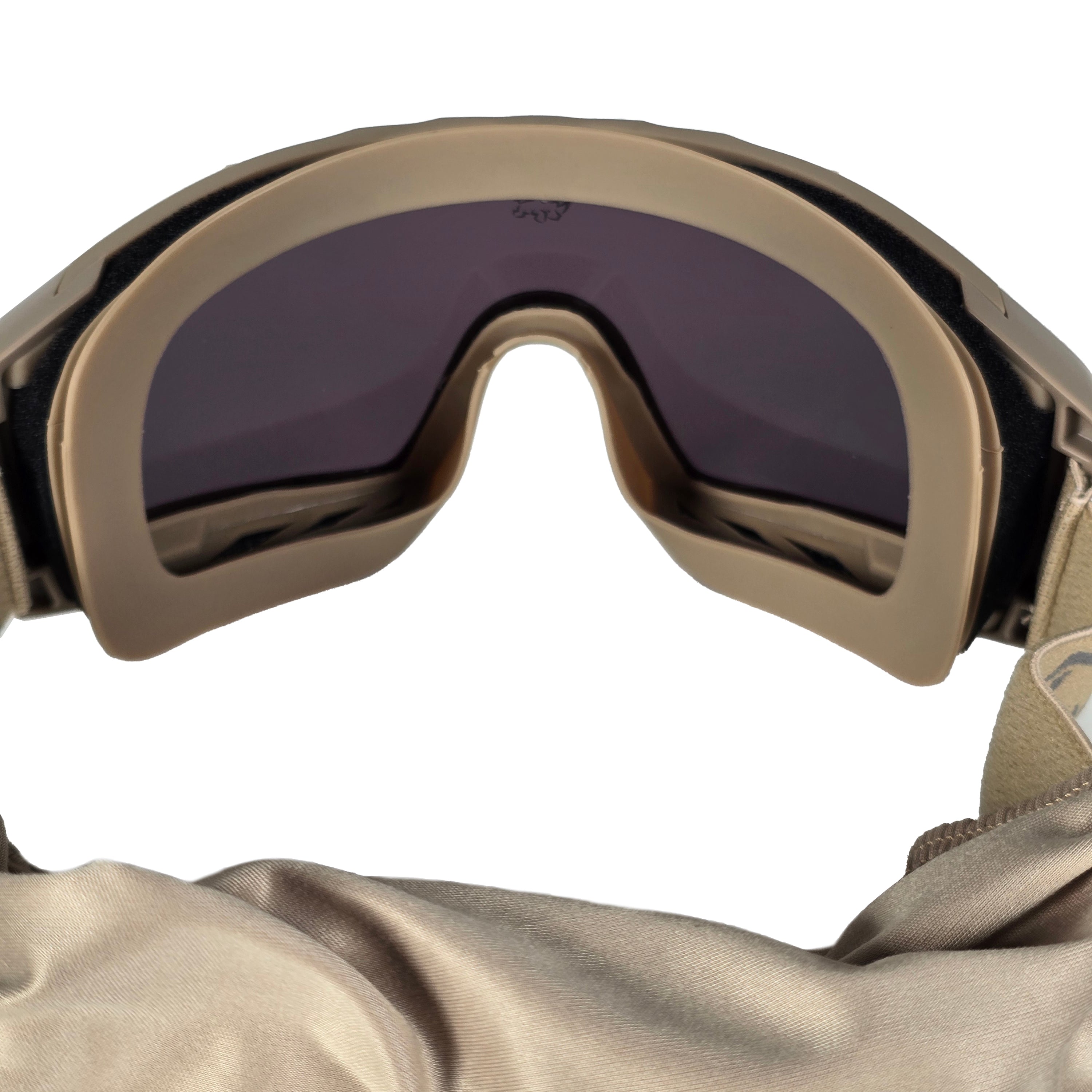 MUCITUP MUCTAC Pro Tactical Goggles ANSI Z87.1 Ballistic 3 Lens Kit