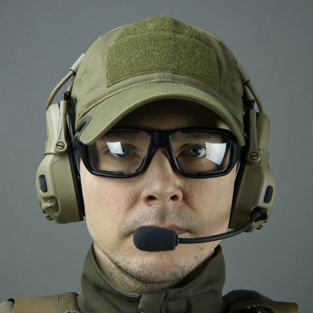 Ops-Core AMP Connectorized Headset | 3D Hear-Through for Situational Awareness