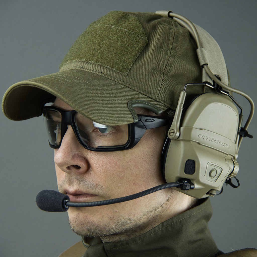 Ops-Core AMP Connectorized Headset | 3D Hear-Through for Situational Awareness