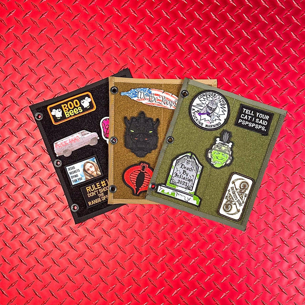 USA Made TGJ Tactical Binder Patch Page: Durable & Premium Quality