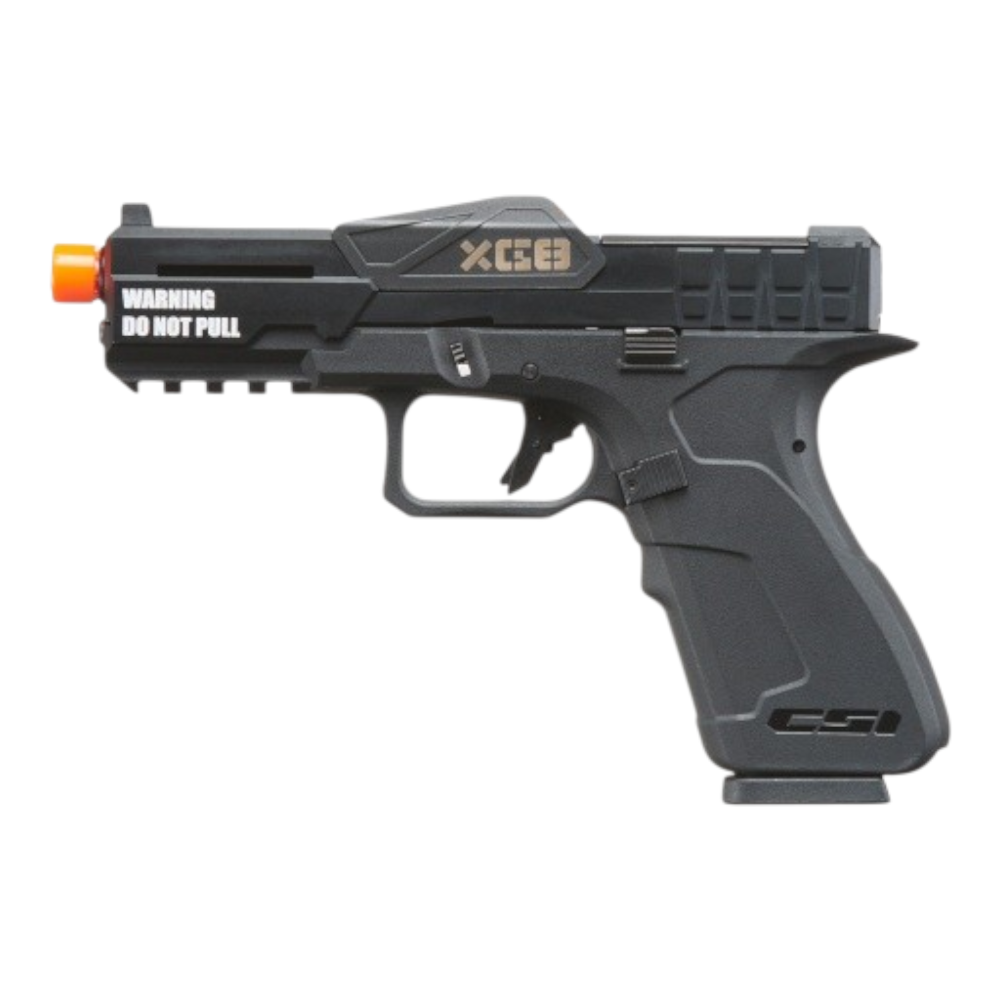 Poseidon CSI XG8 Gas Blow Back Aluminum Pistol - BLACK