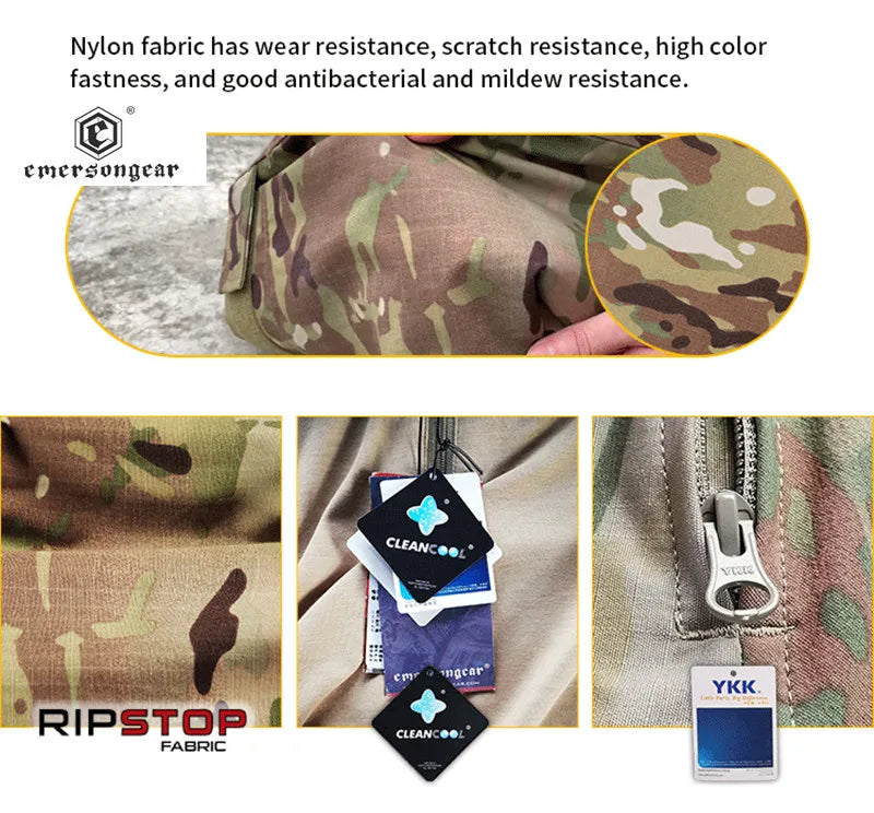 EmersonGear G3 Tabby Tigerstripe Tactical Combat Uniform Set | Airsoft & Milsim Shirt and Pants