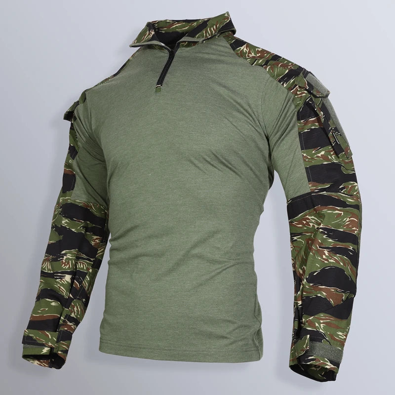 EmersonGear G3 Tabby Tigerstripe Tactical Combat Uniform Set | Airsoft & Milsim Shirt and Pants