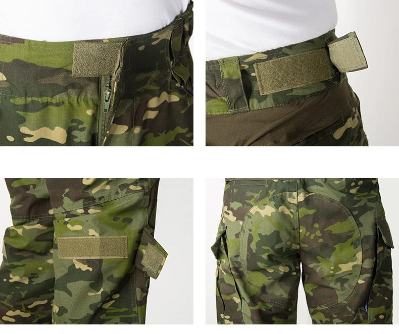 Men's 3.0 Camo Tactical Combat Uniform | Airsoft, Hunting & Field Training Shirt & Pants