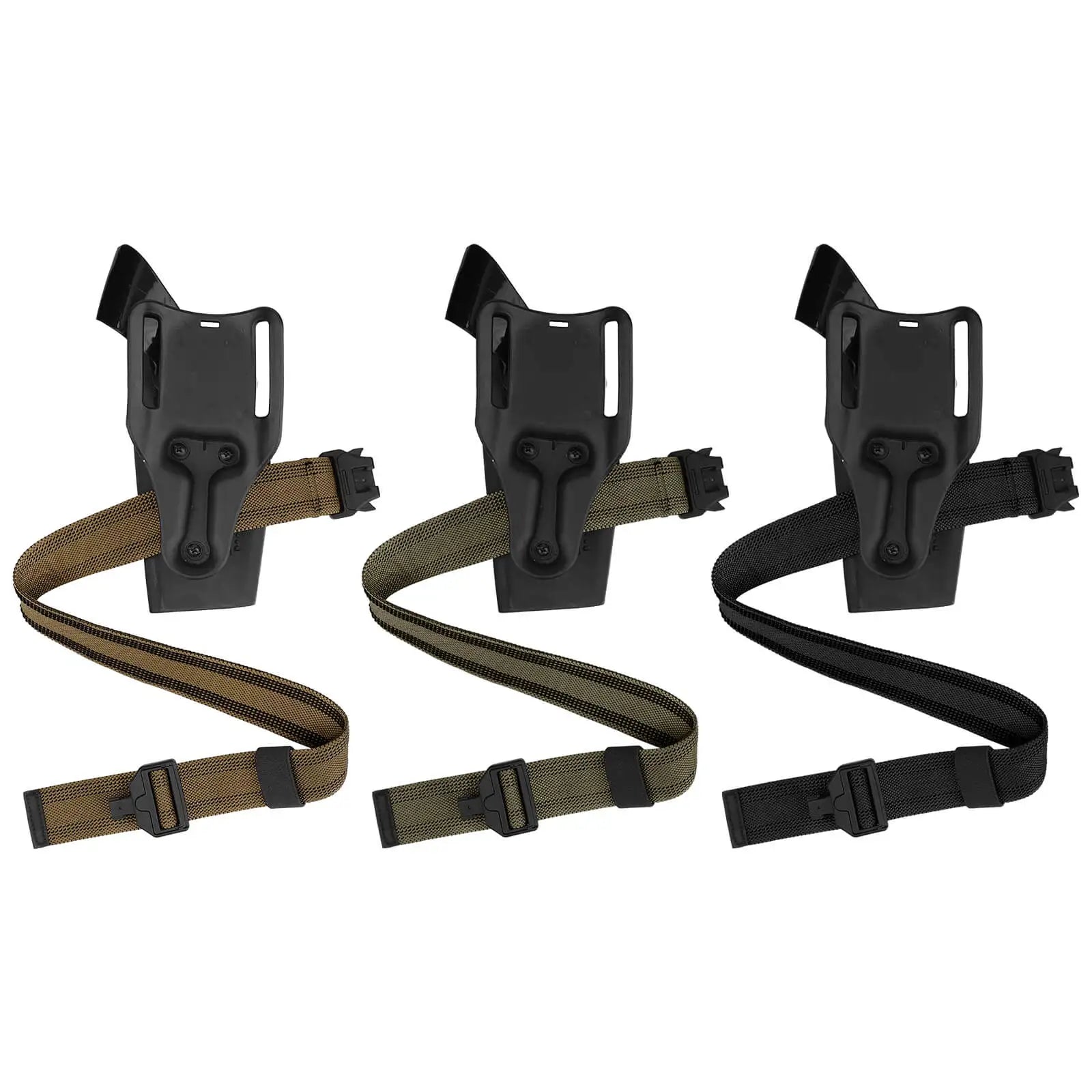 KRYDEX 1.5inch Tactical Magnet Leg Strap Elastic Quick Release Thigh Strap Belt for Gun Holster Outdoor Hunting Accessories
