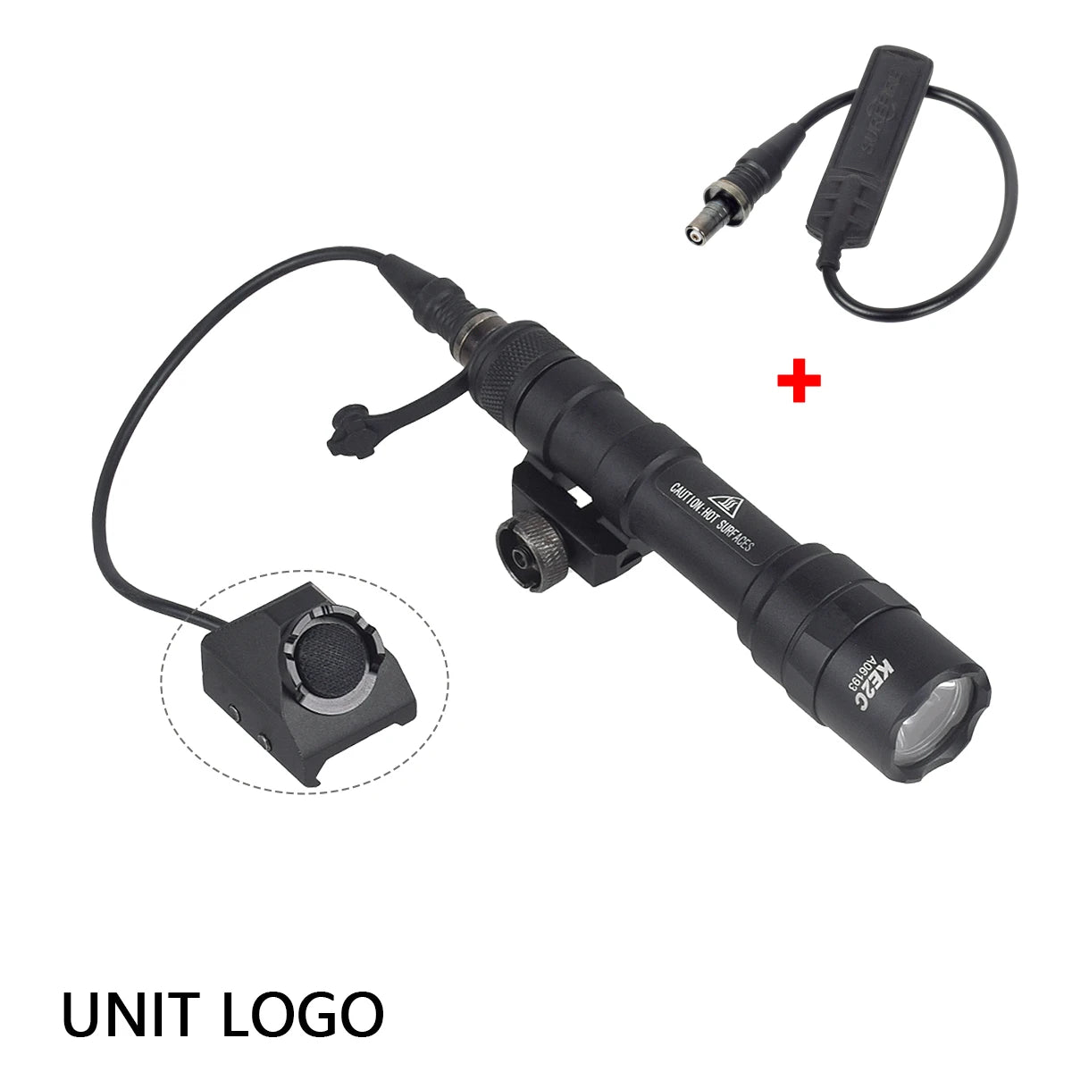 Tactical M600U Scout Light with Dual Switch – 20mm Rail Mount