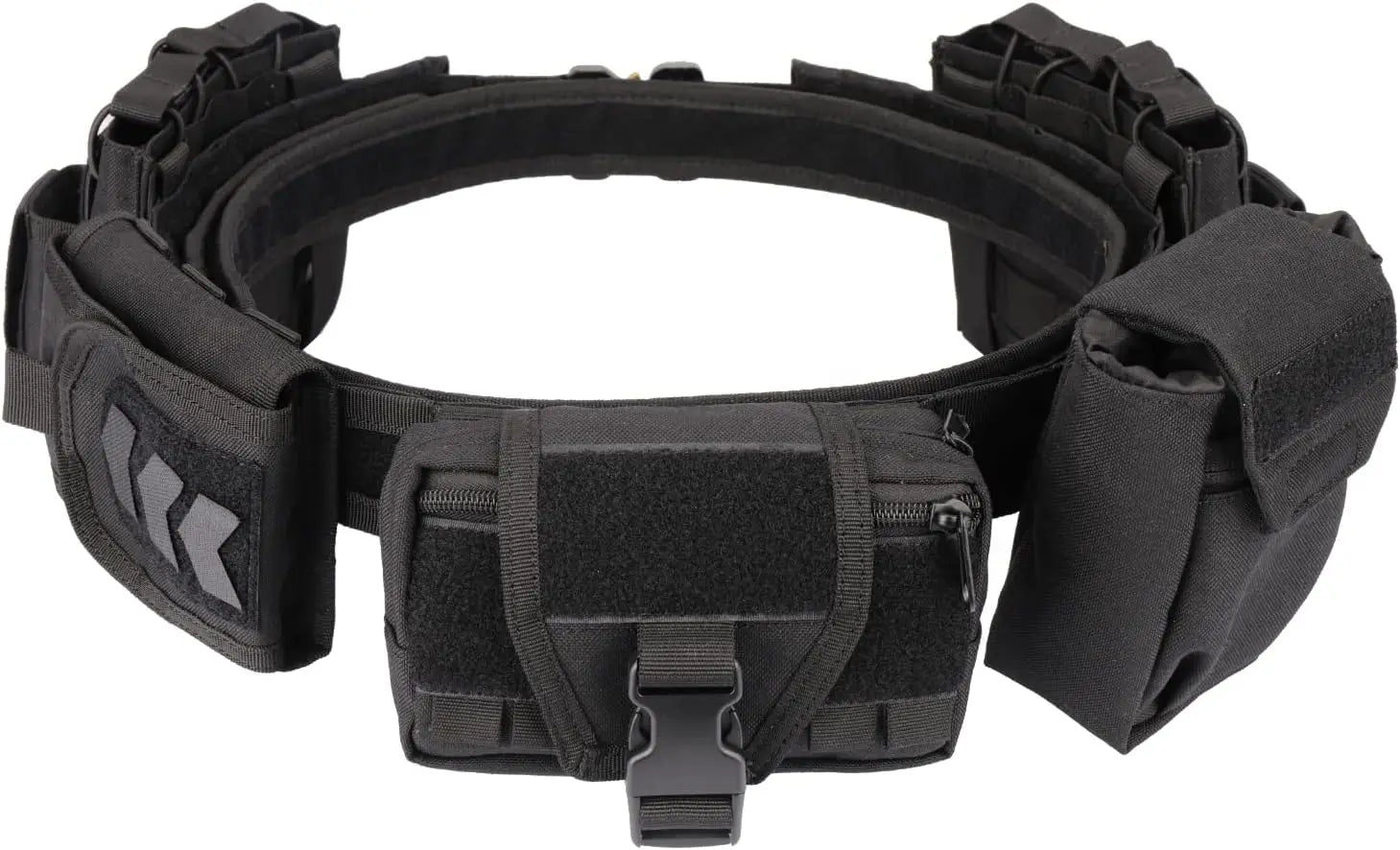 Tactical Battle Belt 7-in-1 Set – Quick Release Airsoft Duty Belt with Pouches