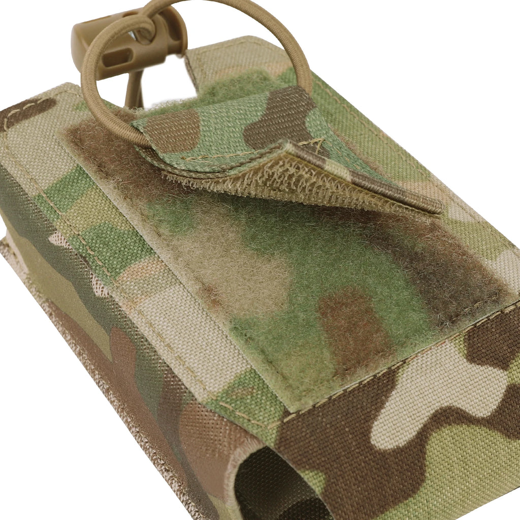 KRYDEX Tactical Radio Pouch – Walkie Talkie Holster for Baofeng & Motorola