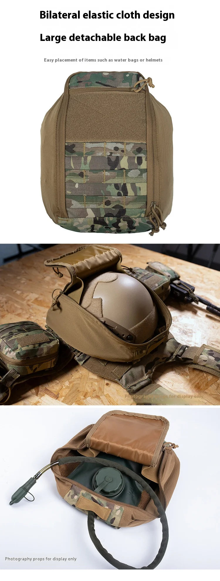 YAKEDA VT-8833 Modular Tactical Plate Carrier Vest | MOLLE Airsoft, Training & Outdoor Load Bearing Vest