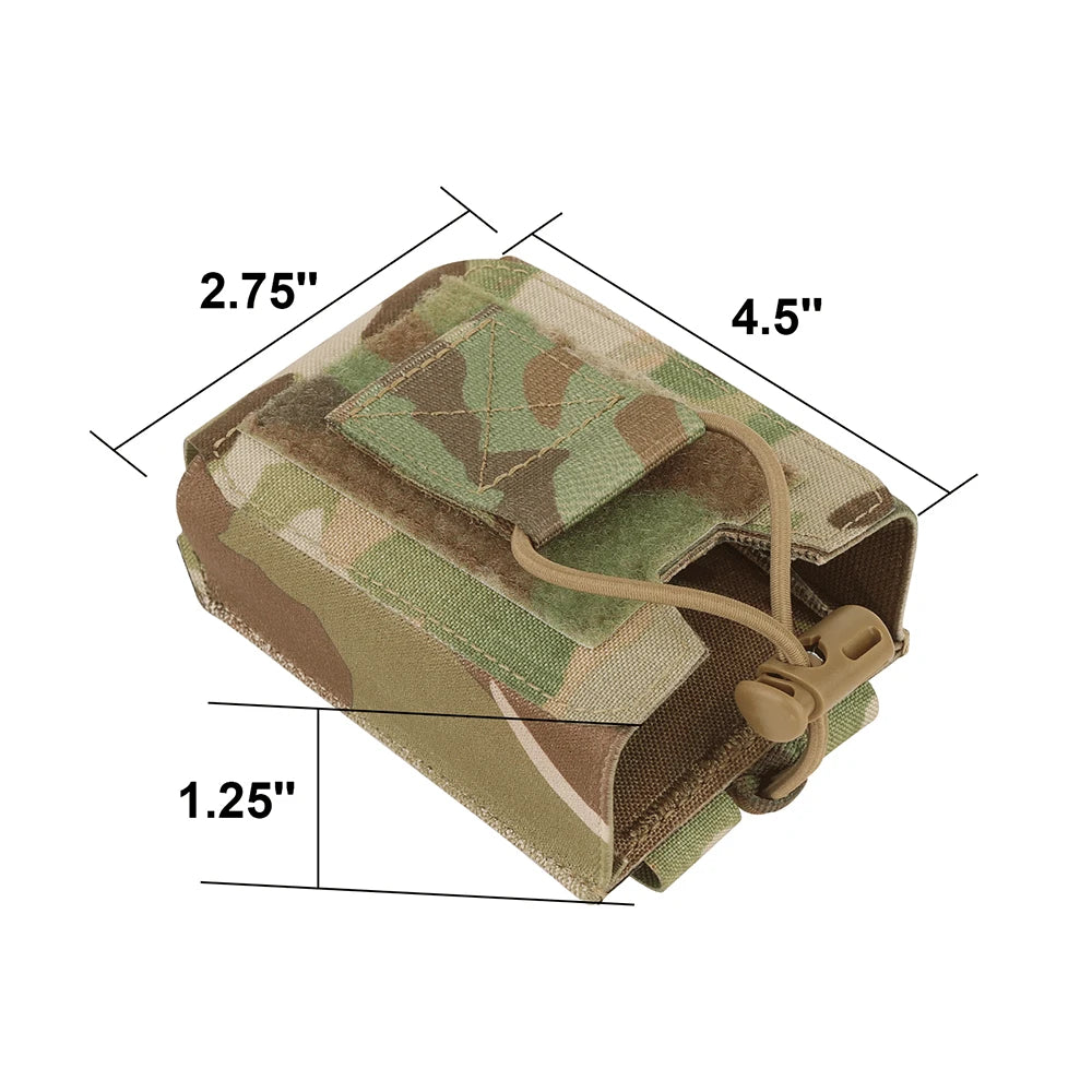 KRYDEX Tactical Radio Pouch – Walkie Talkie Holster for Baofeng & Motorola