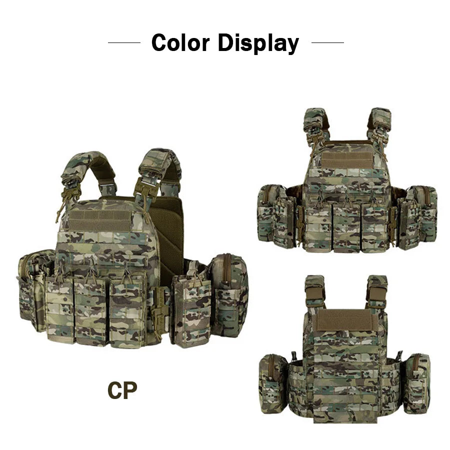 YAKEDA Quick-Release Tactical Plate Carrier