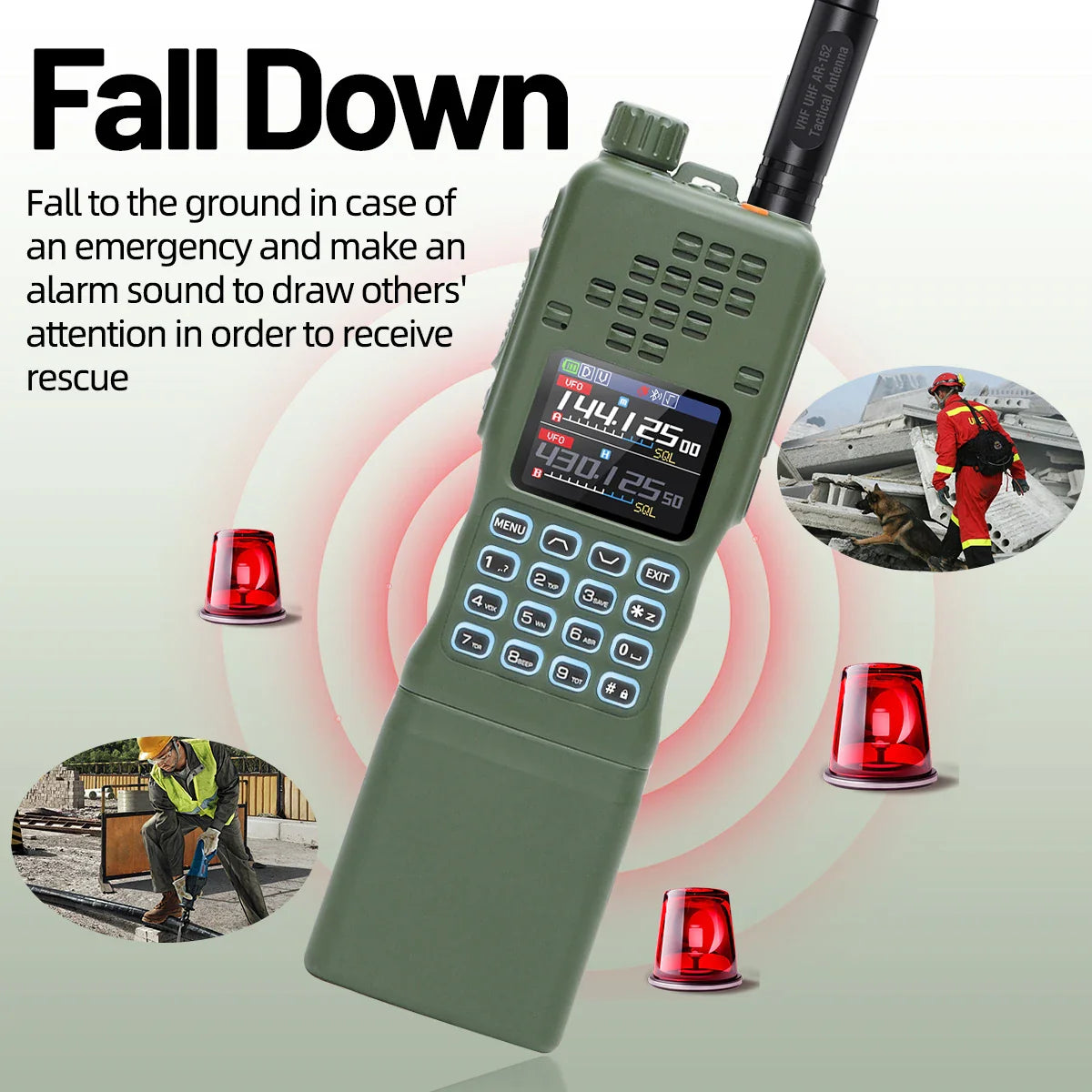 BAOFENG AR-152 PRO 10W GPS Bluetooth Programming