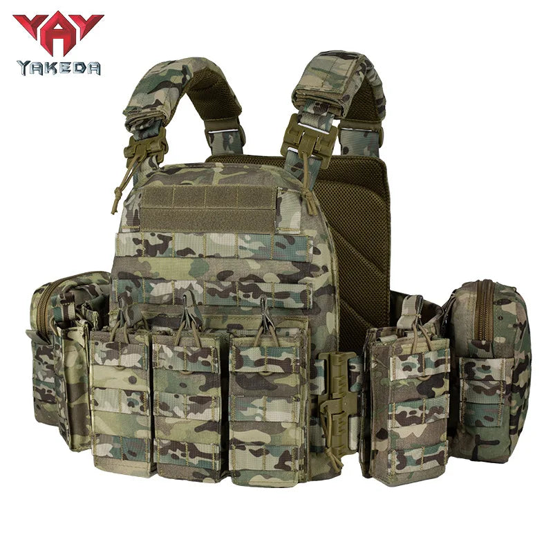 YAKEDA Quick-Release Tactical Plate Carrier