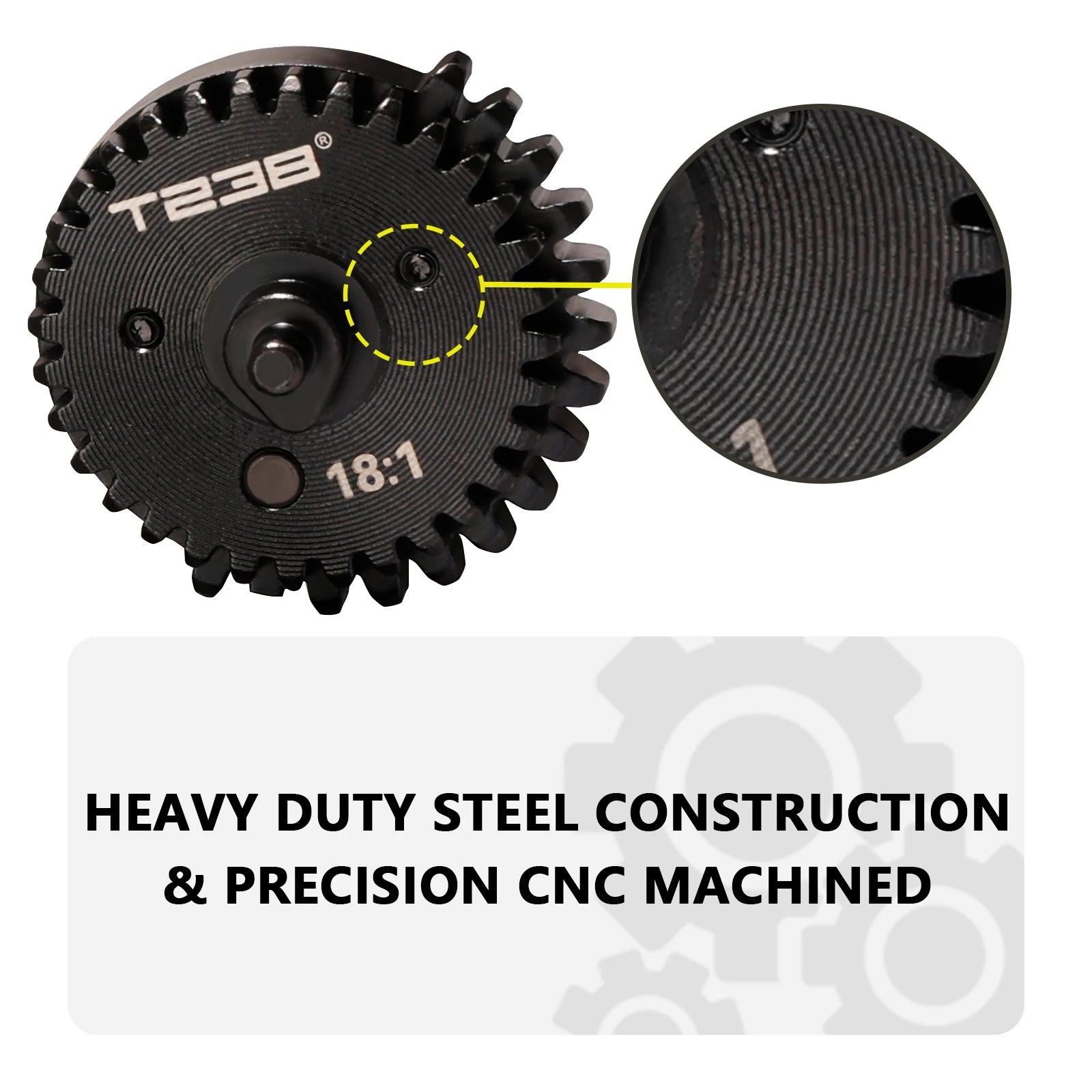 T238 AEG Gear Set – 13:1 / 16:1 / 18:1 for V2 / V3 Gearbox