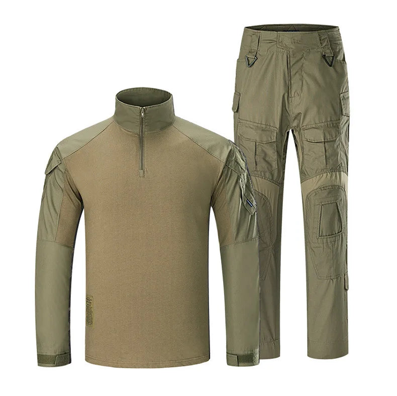 Men's 3.0 Camo Tactical Combat Uniform | Airsoft, Hunting & Field Training Shirt & Pants