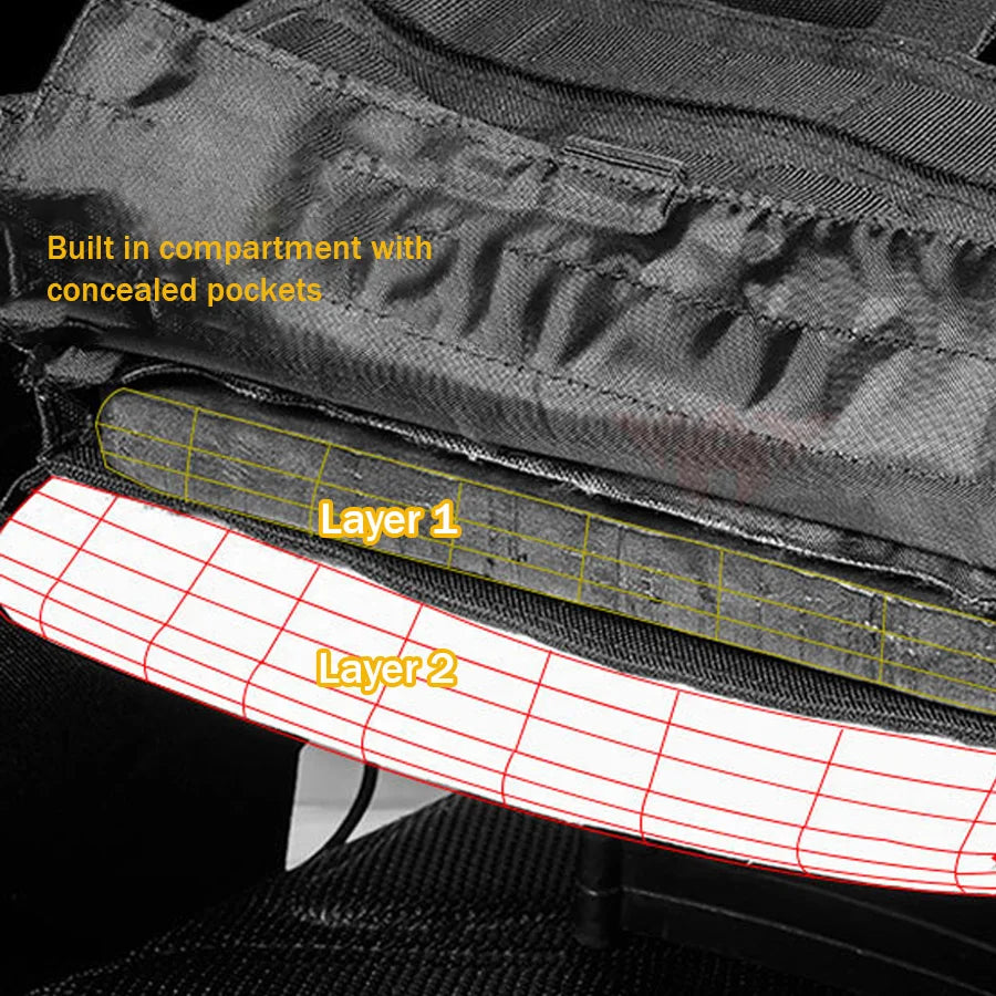 YAKEDA Quick Detach Plate Carrier