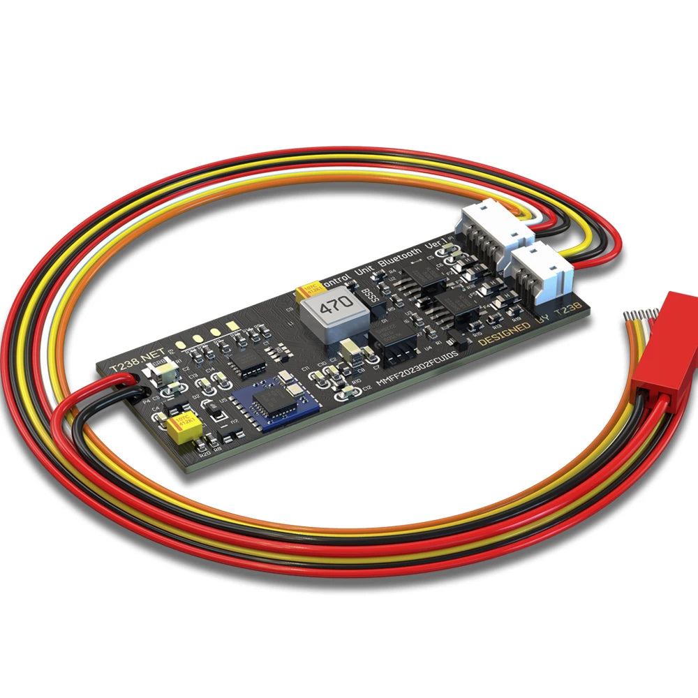 T238 FCU for Single Valve and Double Valves HPA Engine APP Bluetooth Version for Airsoft Gel Blaster