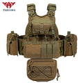 YAKEDA VT-8833 Modular Tactical Plate Carrier Vest | MOLLE Airsoft, Training & Outdoor Load Bearing Vest