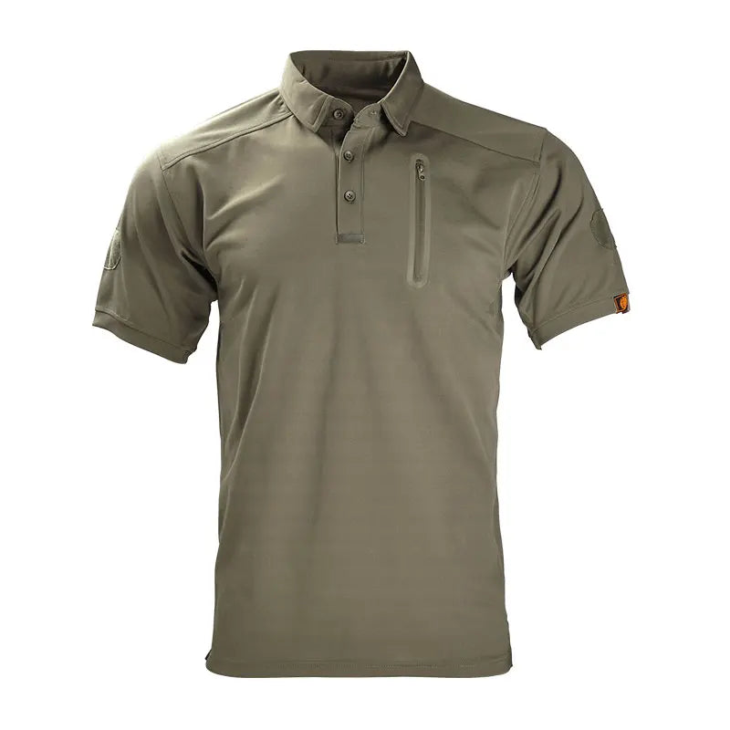 HAN WILDC Tactical Camo Combat T-Shirt – Quick-Dry with Hidden Pockets | Airsoft & Hunting