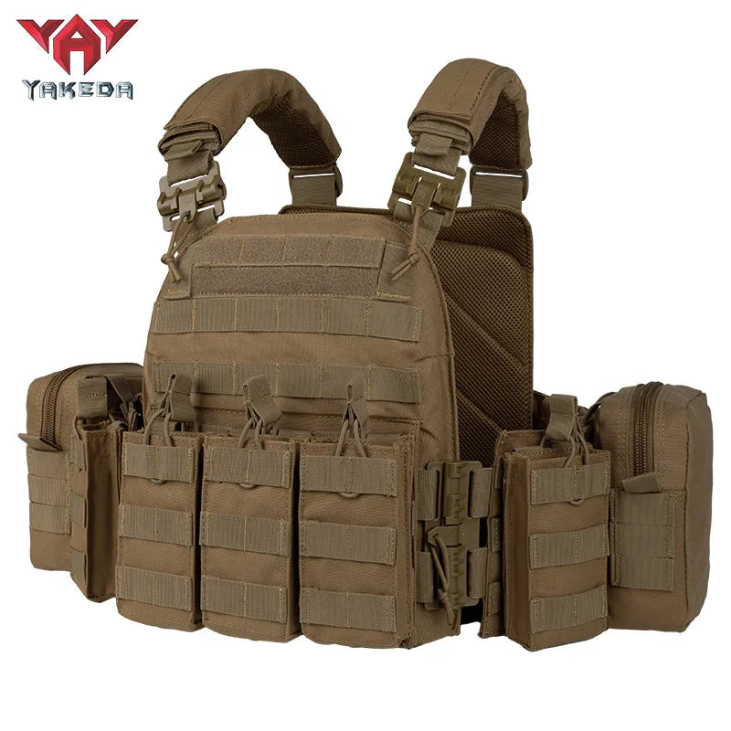 YAKEDA Quick-Release Tactical Plate Carrier
