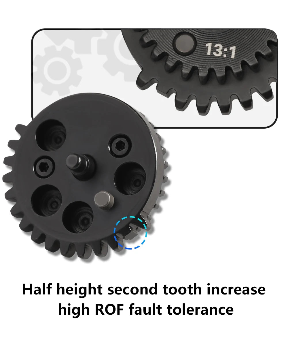 T238 AEG Gear Set – 13:1 / 16:1 / 18:1 for V2 / V3 Gearbox