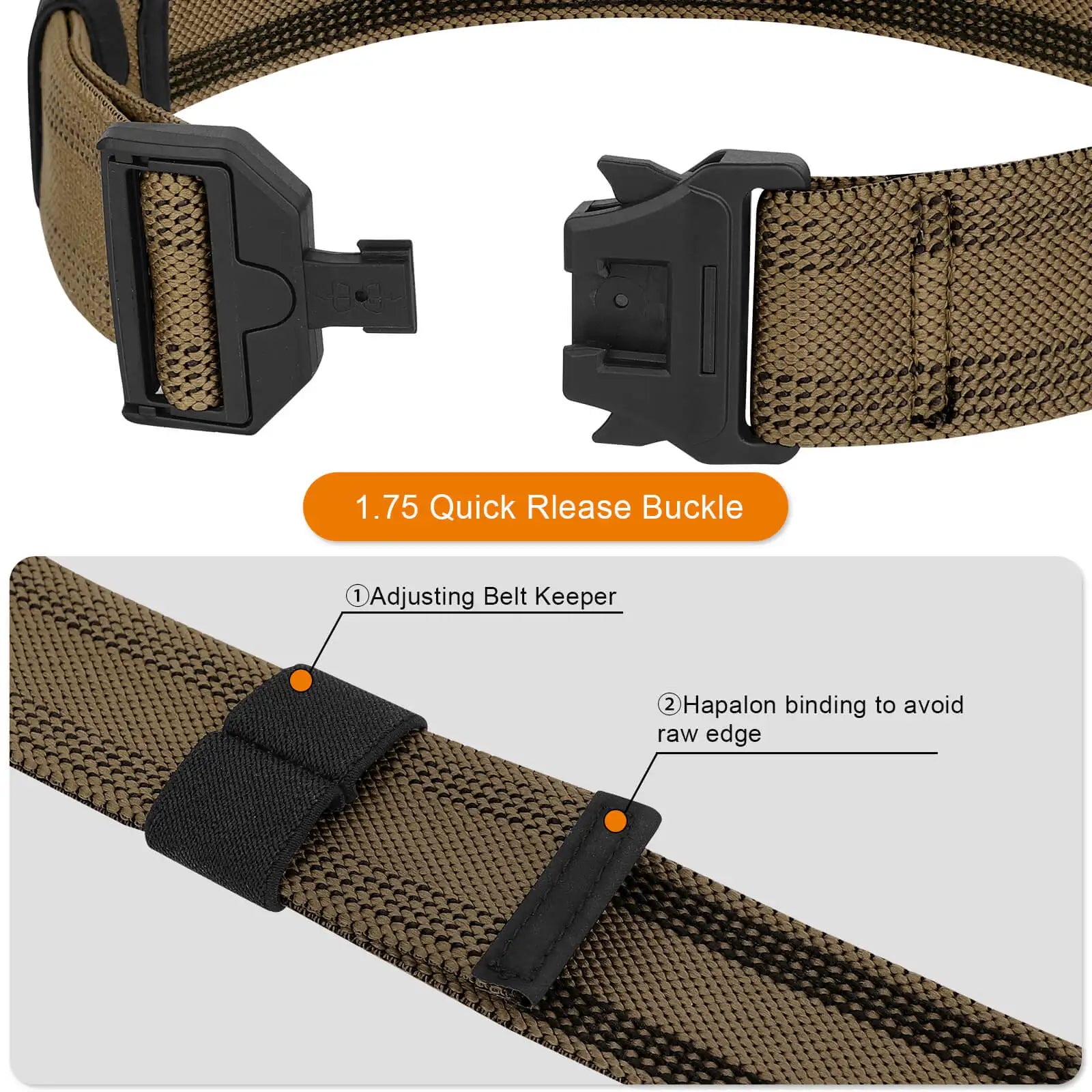 KRYDEX 1.5inch Tactical Magnet Leg Strap Elastic Quick Release Thigh Strap Belt for Gun Holster Outdoor Hunting Accessories