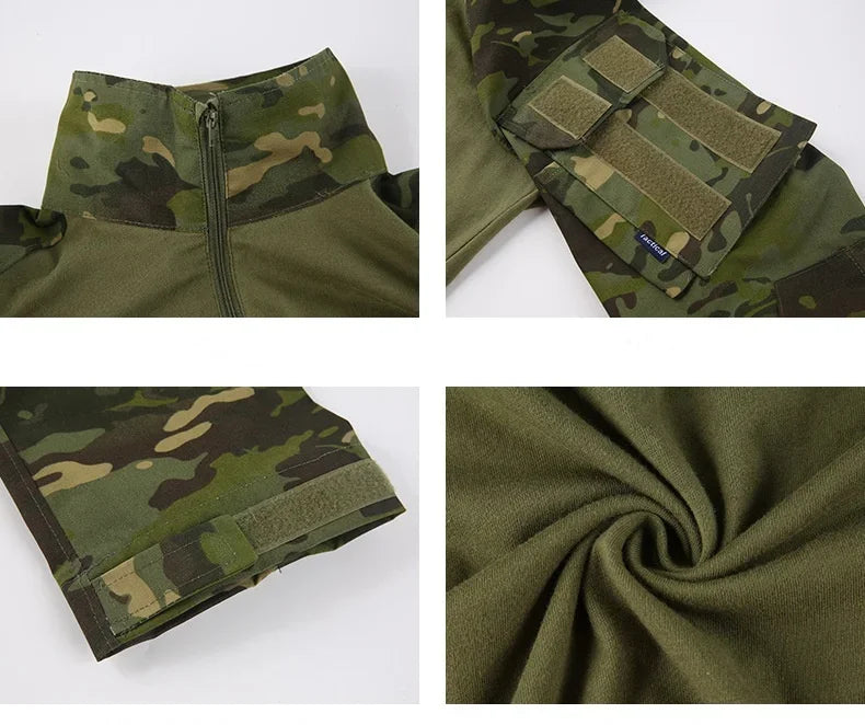 Men's 3.0 Camo Tactical Combat Uniform | Airsoft, Hunting & Field Training Shirt & Pants