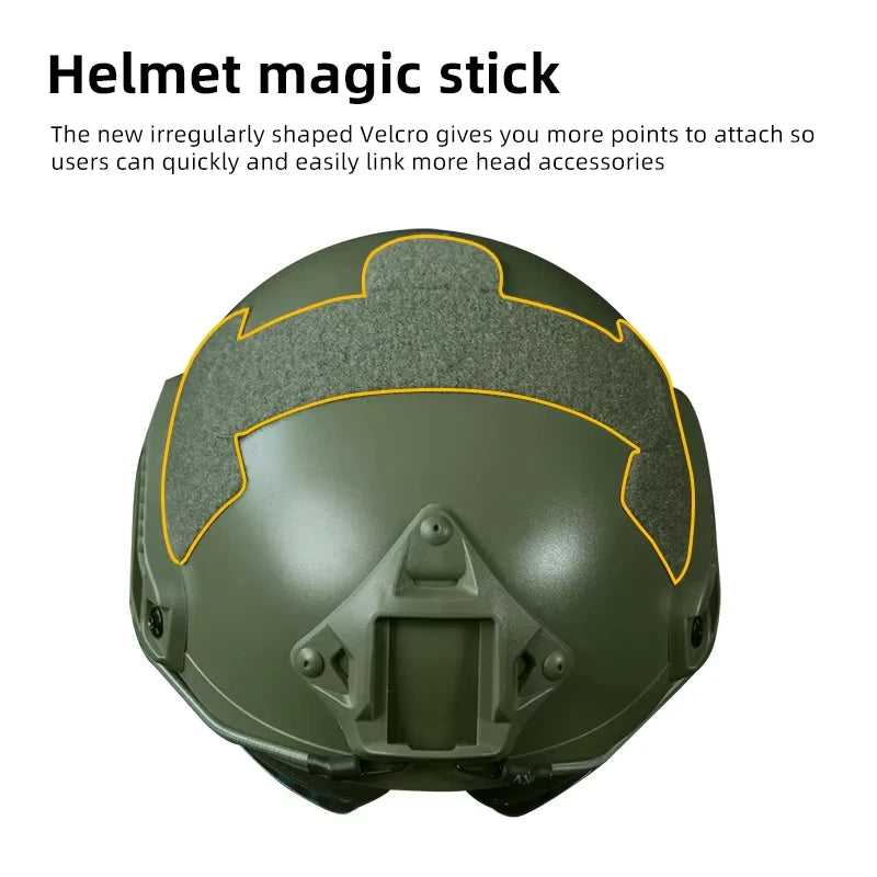 BOOIU Tactical FAST Helmet with Flip-Up Goggle – MH / PJ Style