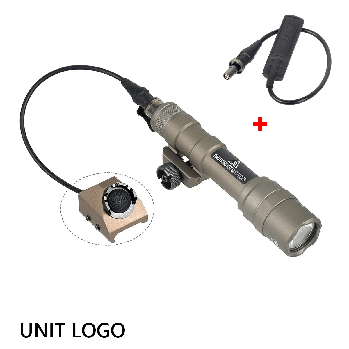 Tactical M600U Scout Light with Dual Switch – 20mm Rail Mount