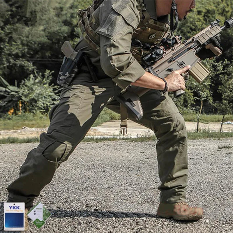 E4 Combat Uniform Shirt & Pants Tactical BDU W/ Pads Clothing Paintball Airsoft Suit camouflage hunting ghillie suit