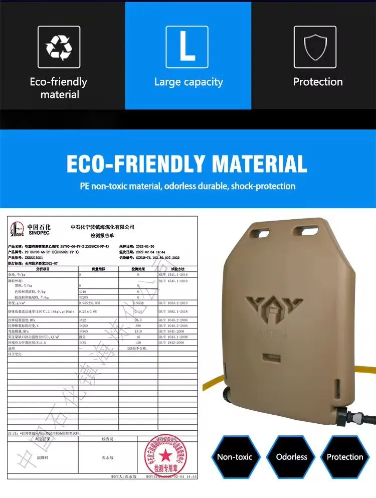 YAKEDA Freezable Water Bladder Insert for Plate Carriers