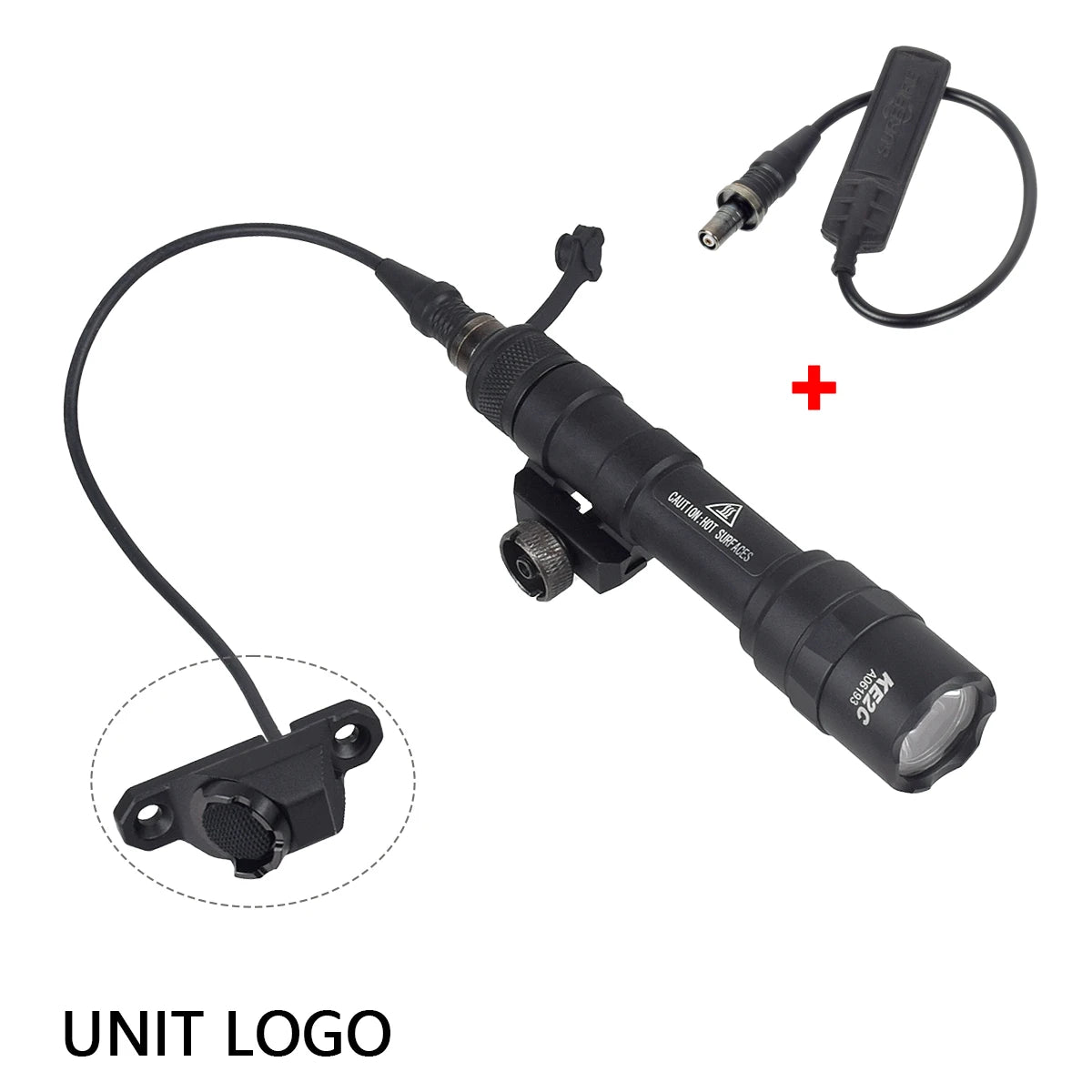 Tactical M600U Scout Light with Dual Switch – 20mm Rail Mount