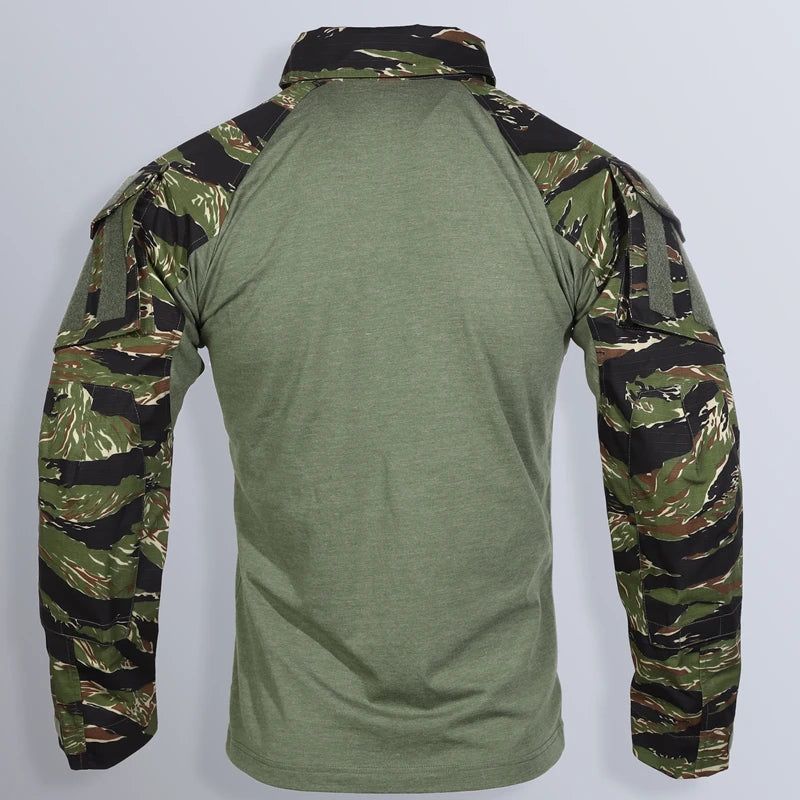 EmersonGear G3 Tabby Tigerstripe Tactical Combat Uniform Set | Airsoft & Milsim Shirt and Pants