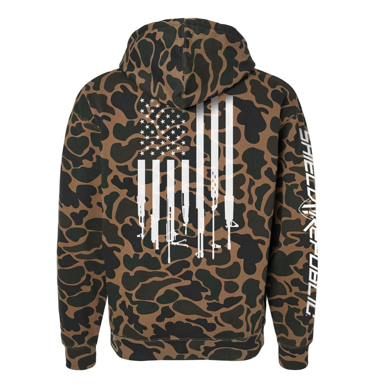 Firearm Flag Graphic Tee & Hoodie