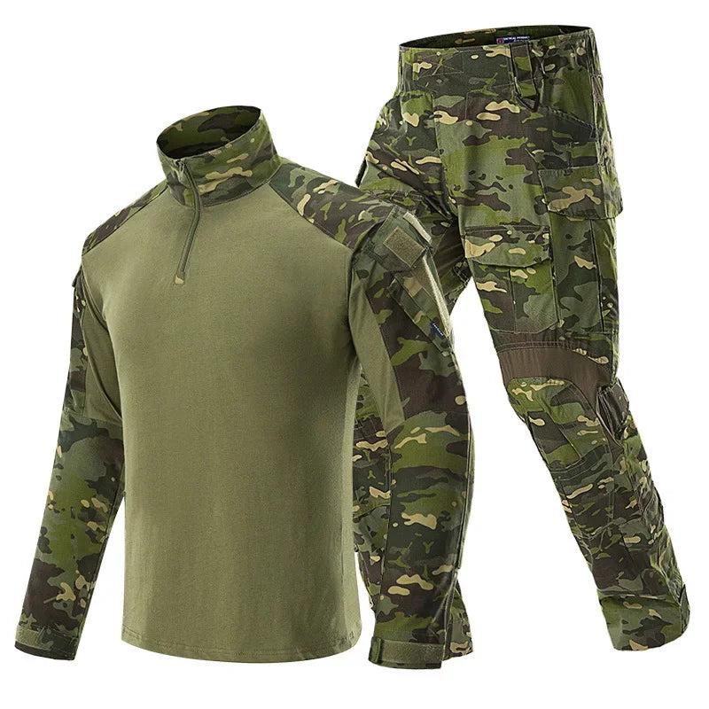 Men's 3.0 Camo Tactical Combat Uniform | Airsoft, Hunting & Field Training Shirt & Pants