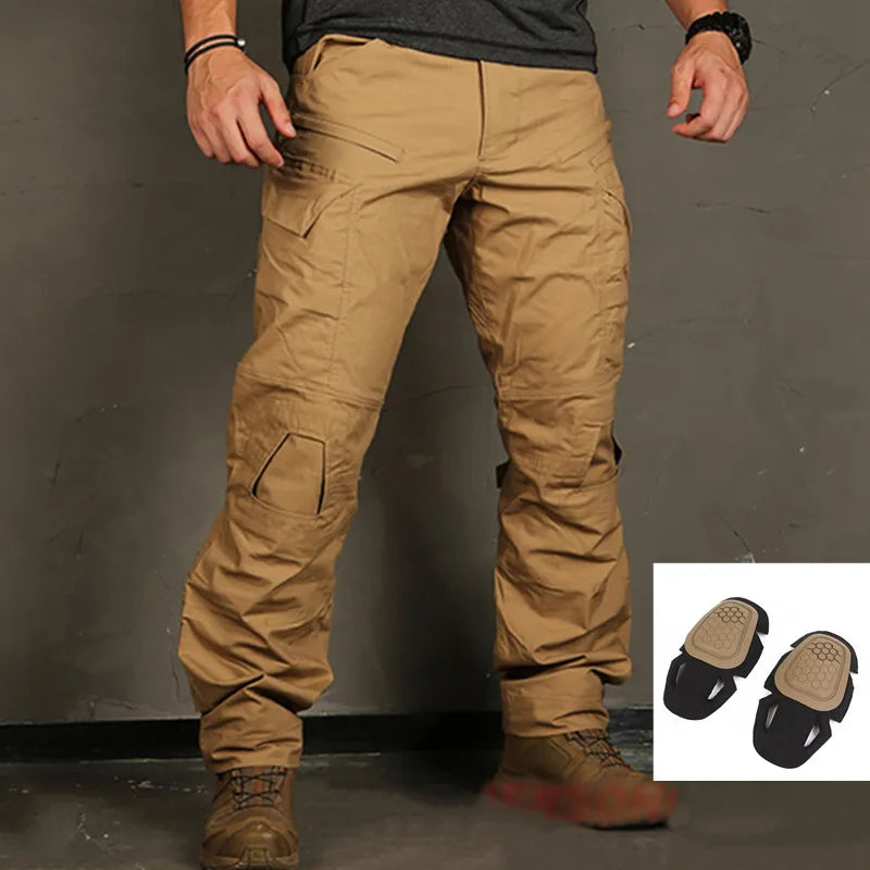 E4 Combat Uniform Shirt & Pants Tactical BDU W/ Pads Clothing Paintball Airsoft Suit camouflage hunting ghillie suit