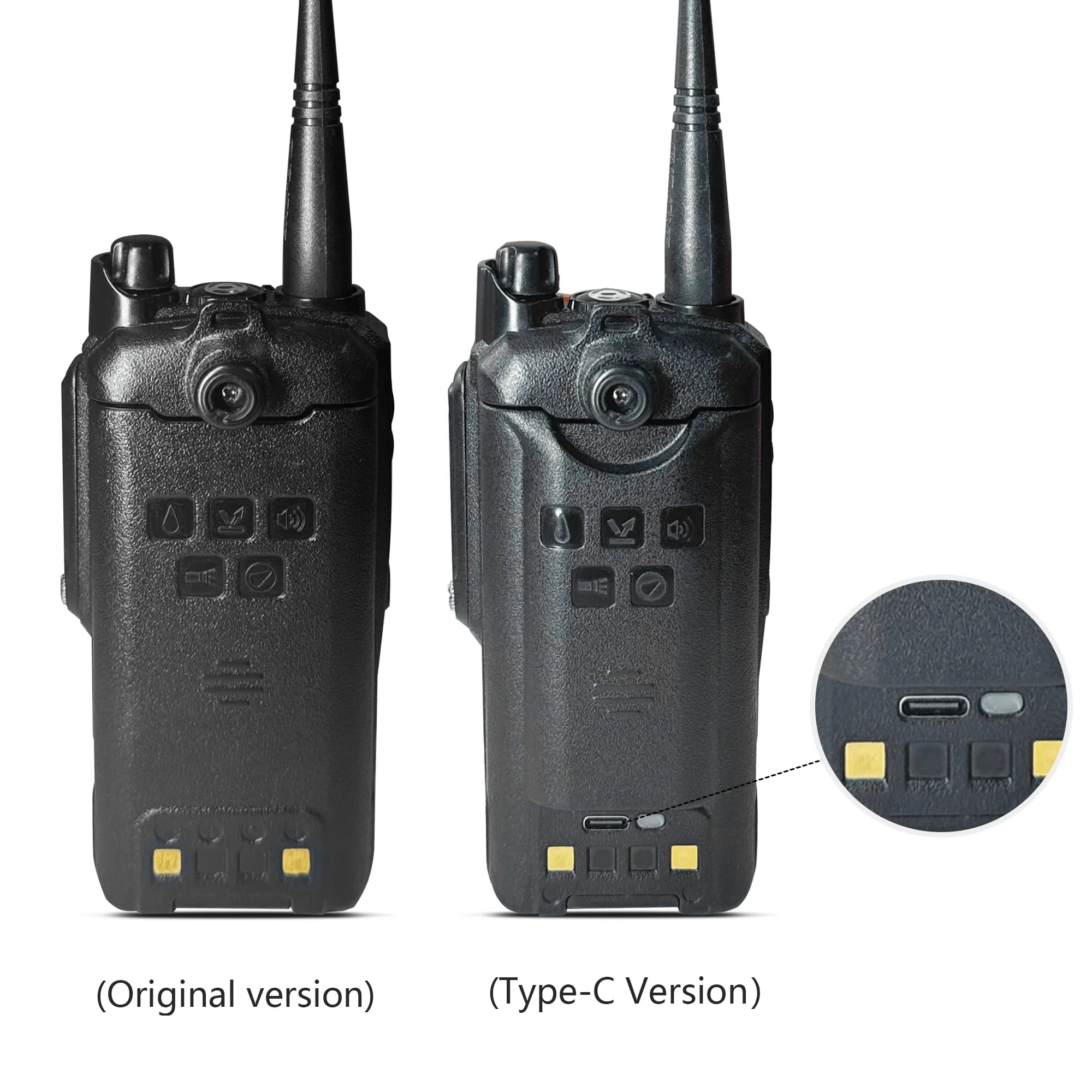 Baofeng UV-9R Plus Walkie Talkie IP67 Waterproof High Capacity Long Range 5-10KM Portable Type-C Optional FM Upgraded of UV-9R