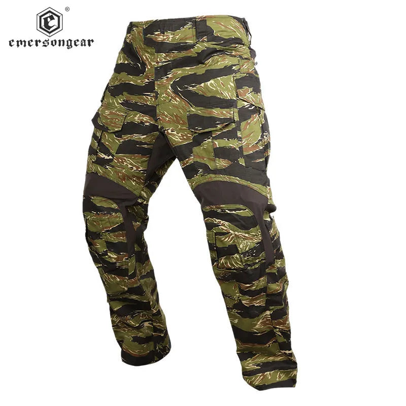 EmersonGear G3 Tabby Tigerstripe Tactical Combat Uniform Set | Airsoft & Milsim Shirt and Pants