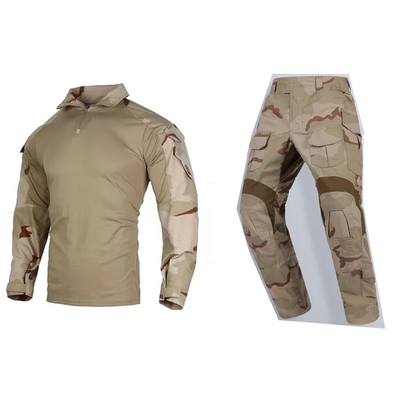EmersonGear G3 Tabby Tigerstripe Tactical Combat Uniform Set | Airsoft & Milsim Shirt and Pants