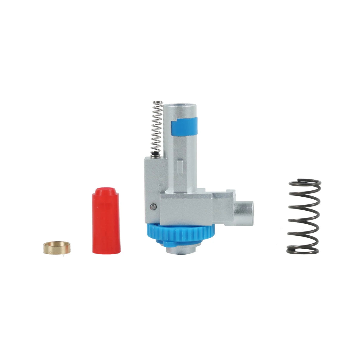 High-End CNC Aviation Aluminum One Piece Rotary Hop Up Chamber Set for M4/M16 style Airsoft Rifles.