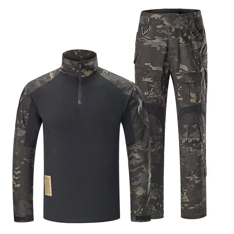 Men's 3.0 Camo Tactical Combat Uniform | Airsoft, Hunting & Field Training Shirt & Pants
