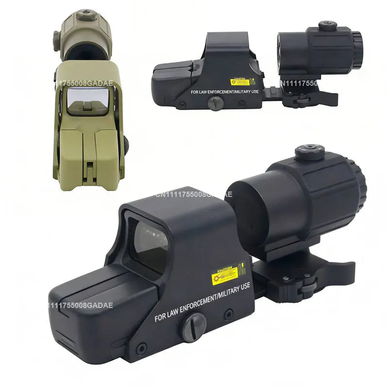 551/552/553/558 Reflex Holographic Red Dot Sight Tactical Collimator Hunting Optics Compact Riflescopes w/ 20mm Picatinny Mount